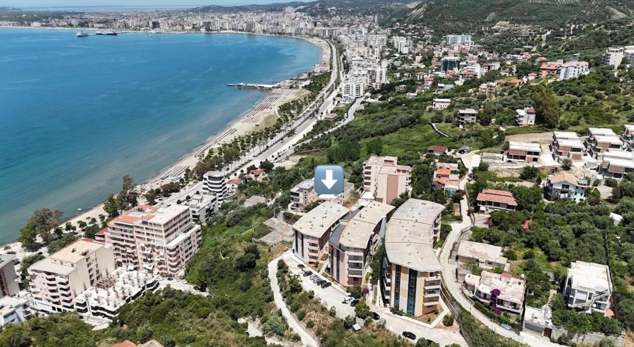 Sea View Apartment Вльора Екстер'єр фото
